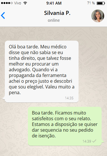Depoimento Silvania
